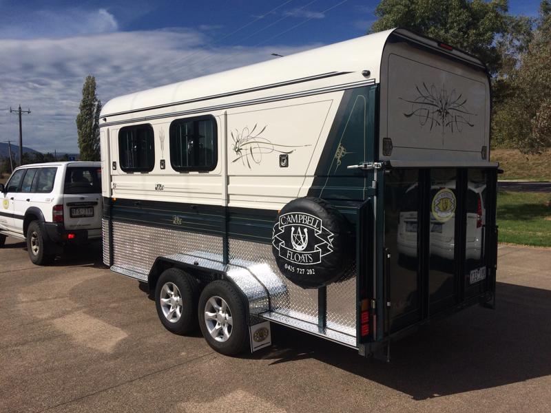 Horse Floats Ready to go now! Campbell Horse Floats